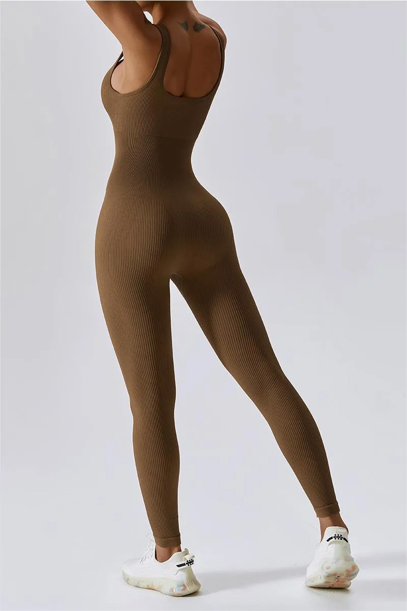 Sleeveless Sculpted Bodysuit