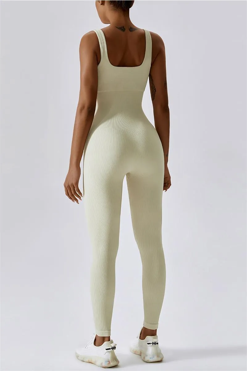 Sleeveless Sculpted Bodysuit