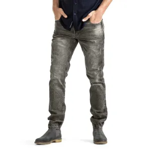 Stovepipe Regular Denim Jeans - Grey