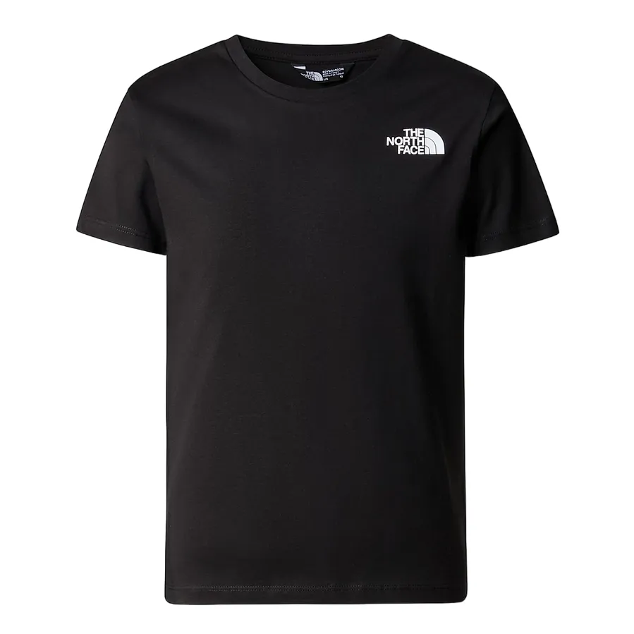 The North Face maglietta manica corta da ragazzo Redbox NF0A87T5JK3 nero