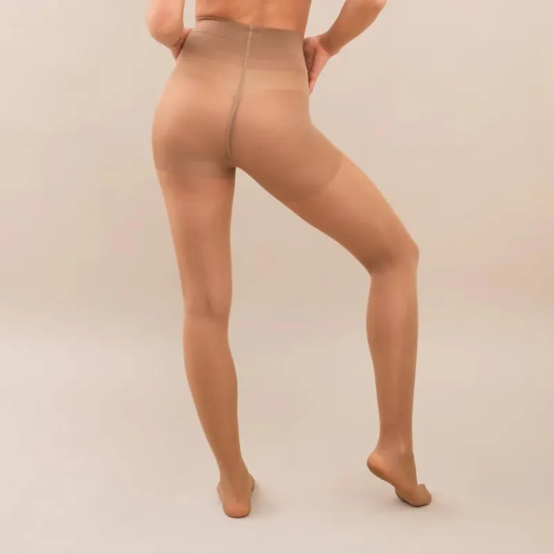 Threads Sheer Contour 8-15 mmHg Compression Tights Tan