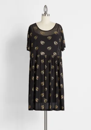 Totally Buggin' Babydoll Dress