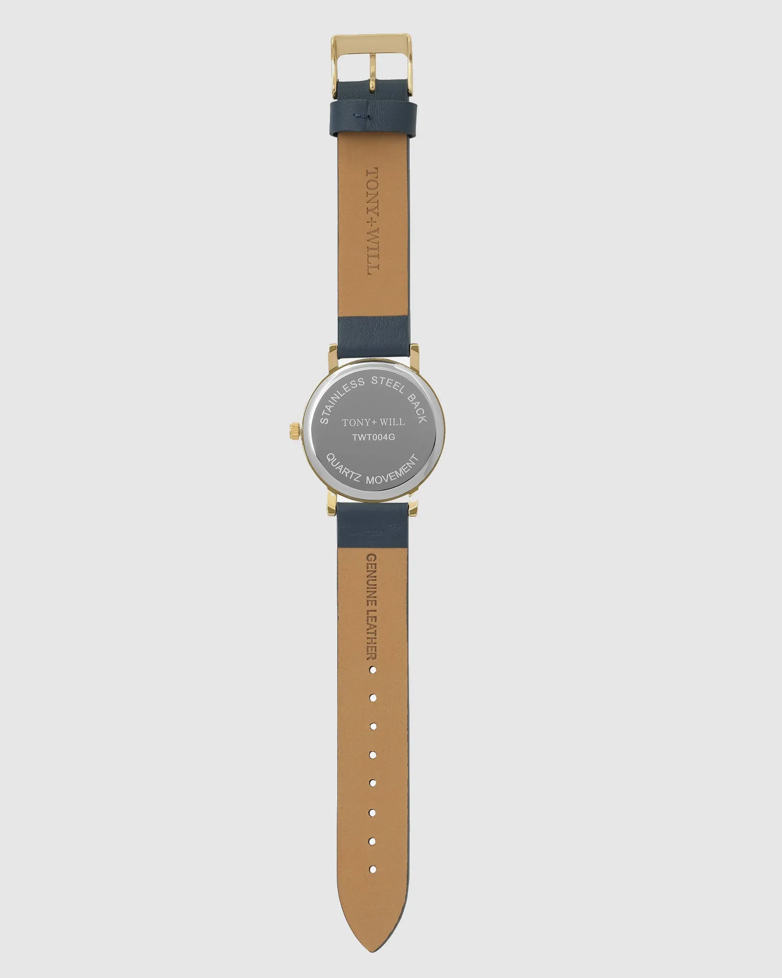 TWT004M (36MM Medium Face) Gold White Navy