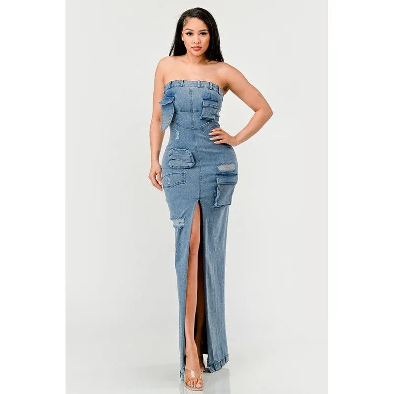 Urban Chic Denim Gown