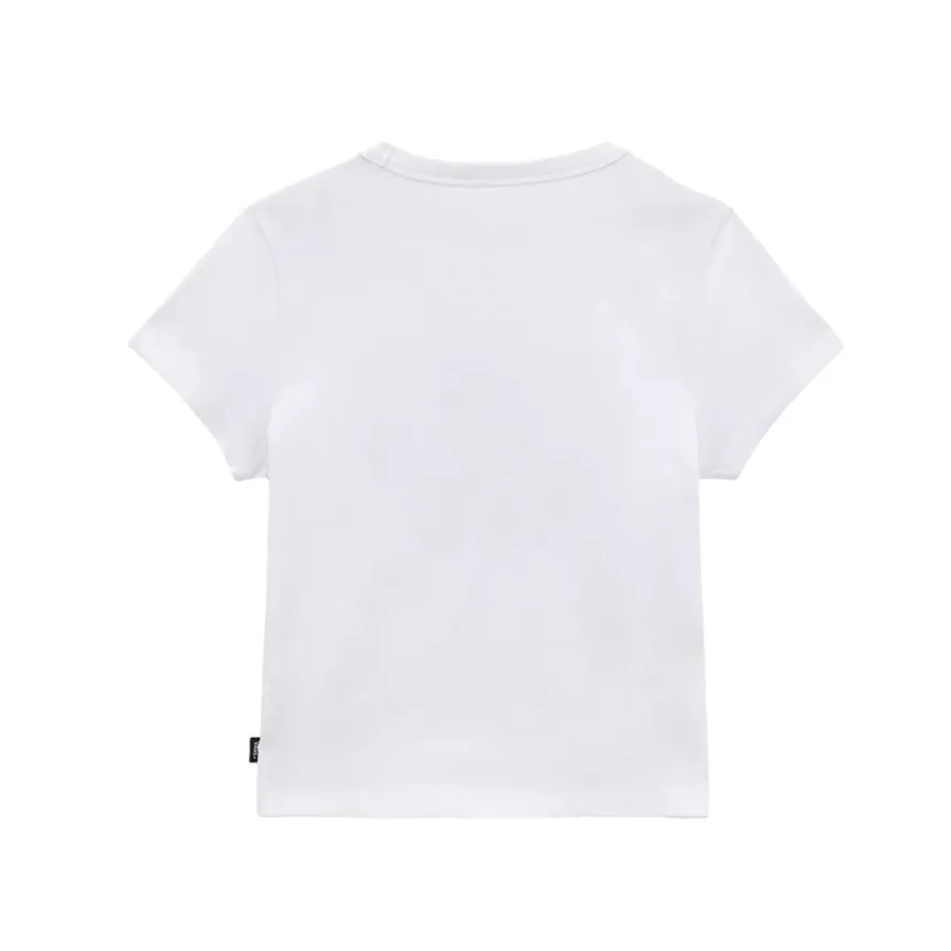 Vans maglietta manica corta da ragazza Resort To Nature VN0003GRWHT1 bianco