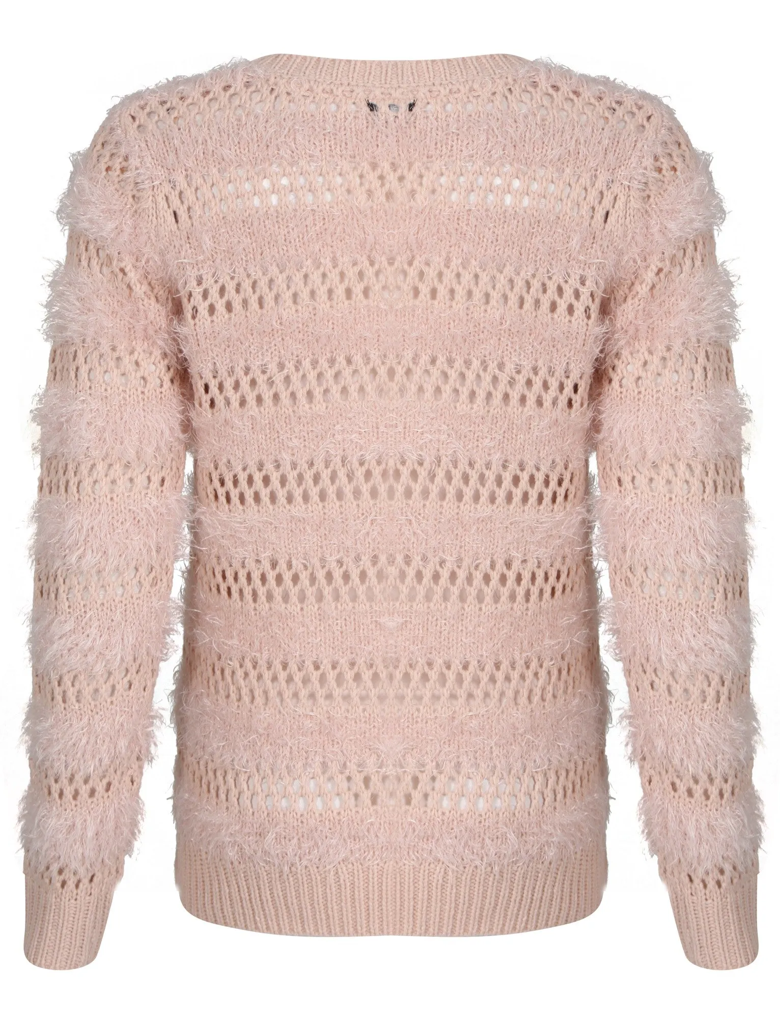 Women's Amara Reya Ophrys Fly  Pink Crew Neck Jumper