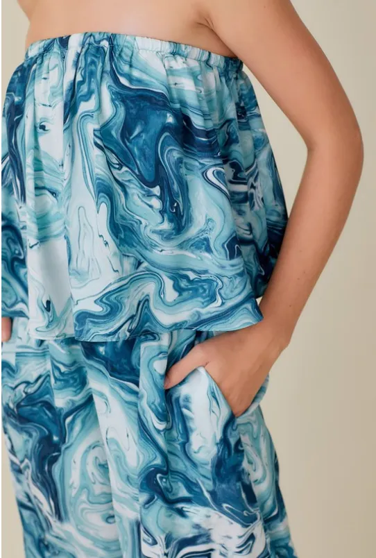 Womens Wide Leg Jumpsuit